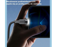 USAMS Kabel lightning 2,4A 1,2m Fast Charging czarny - 1569076 - zdjęcie 4